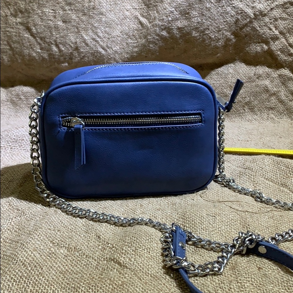 Brand new blue INC shoulder bag with tags.